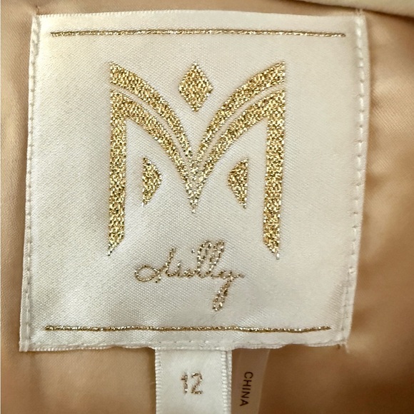 🎀 NWOT Stunning MILLY DRESS Sequins Floral 12 Wedding Formals NEW 🎀 - Picture 5 of 11